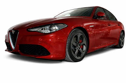 💫art.1229 Sotto Minigonne Nero Lucido per Alfa Romeo Giulia Sport 2015-2022💫