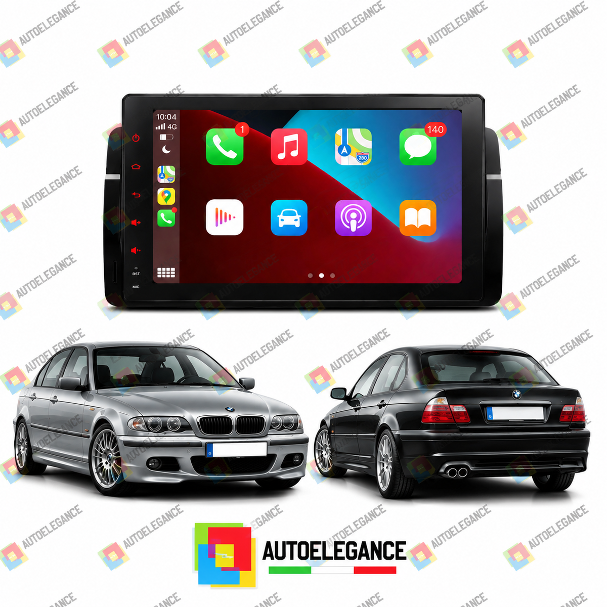 RADIO GPS ANDROID 13ADATTO PER BMW E46 SERIE 3