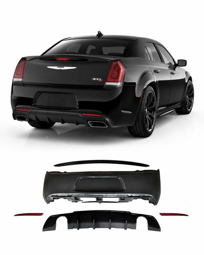 💕ART.10344 PARAURTI POSTERIORI ADDATO PER Chrysler 300C 300S (2015-2023)💕