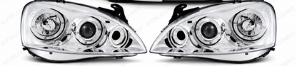 ART.6125 FARI ANTERIORI ADATTO PER OPEL CORSA C 2000 - 2006 LED