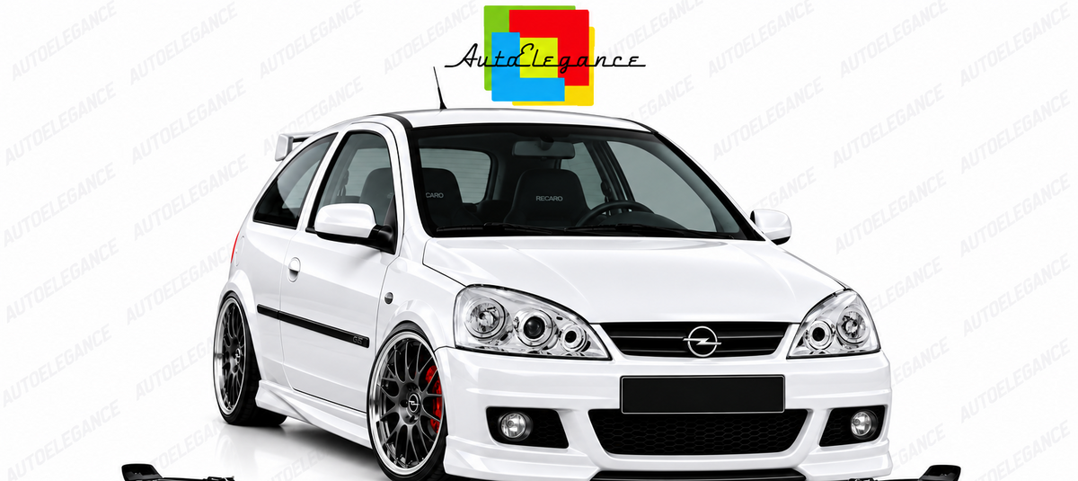 ART.6125 FARI ANTERIORI ADATTO PER OPEL CORSA C 2000 - 2006 LED
