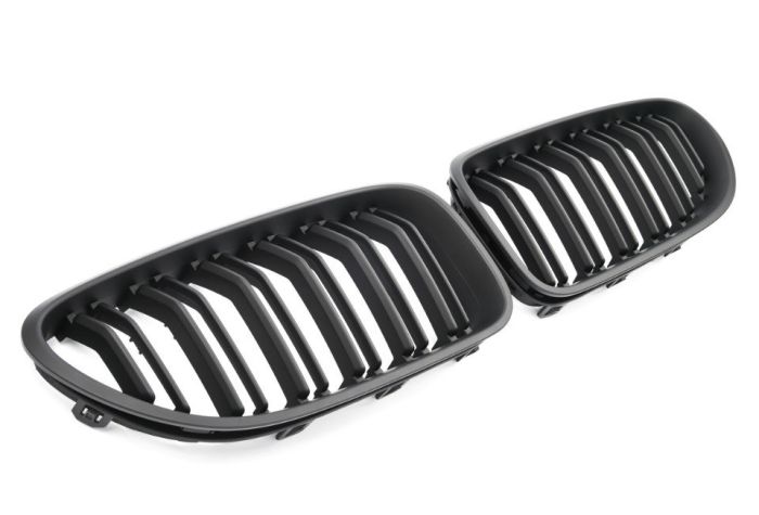 ✨GRIGLIA SPORT GRIGLIA DOPPIA BARRA NERO OPACO PER BMW SERIE 6 F06 F12 F13✨