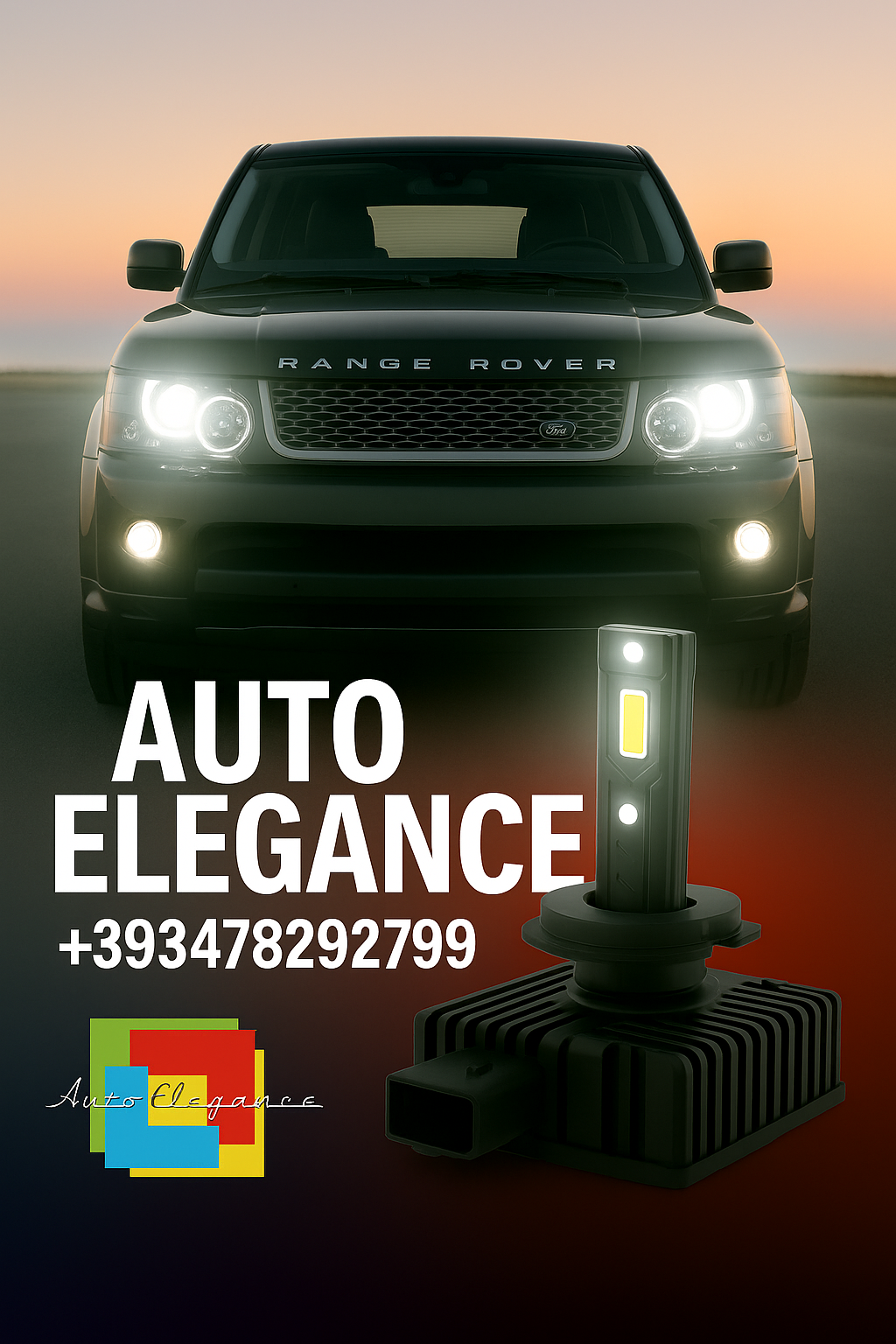 COPPIA LAMPADE D2S LED DA XENON A LED PER  Range Rover Sport 2005-09