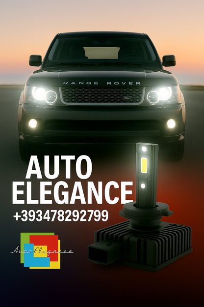 COPPIA LAMPADE D2S LED DA XENON A LED PER  Range Rover Sport 2005-09