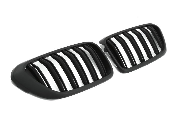 ✨GRIGLIA SPORT GRILL DOPPIA STAFFA NERO OPACO PER BMW SERIE 6 G32✨