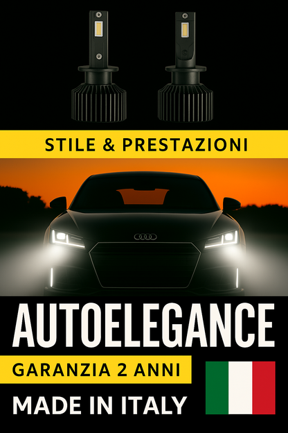 ⭐KIT LED D1S 6000K ANABBAGLIANTI PER AUDI TT 8J – LUCE BIANCA POTENTE⭐