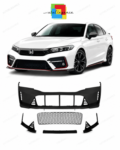 💕PARAURTI ANTERIORE PER HONDA CIVIC 21- LOOK TYPE-R💕