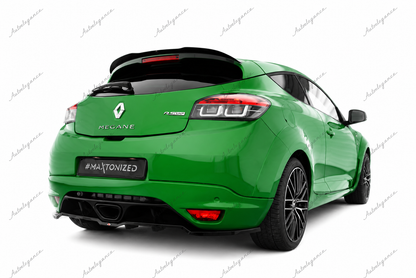 🔥ART.9834 SPLITTER POSTERIORE (CON BARRE VERTICALI) PER RENAULT MEGANE RS Mk3🔥