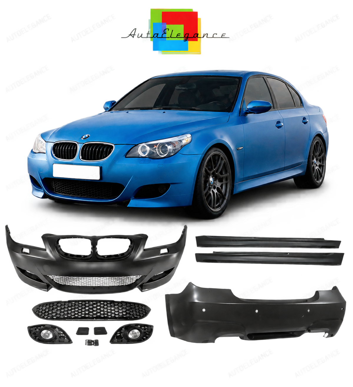 BODYKIT E36 + COUPE REAR LIGHTS WITH WHITE INDICATOR