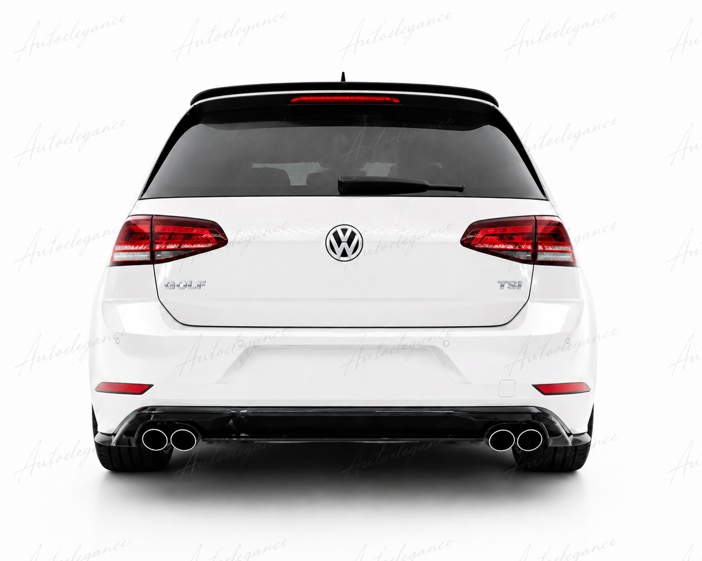 🔥ART.0348 DIFFUSORE ADATTO PER VW GOLF 7.5 2+2 NERO LUCIDO🔥