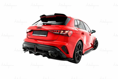 🔥ART.9623 SPLITTER POSTERIORE V.2 ADATTO PER AUDI RS3 SPORTBACK 8Y FACELIFT🔥