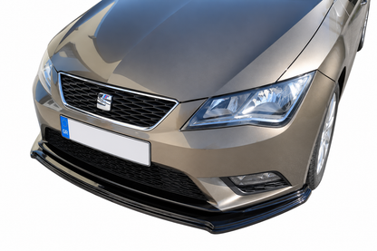 👉Splitter Anteriore ABS Nero Lucido adatto per SEAT Leon Mk3 (2012-2016)👈
