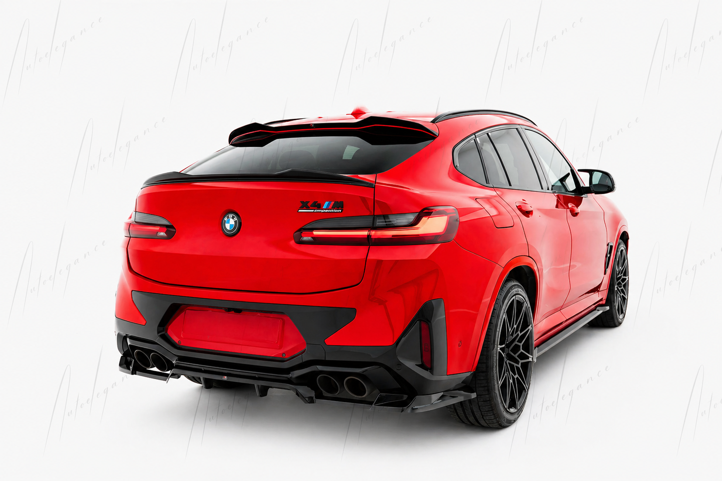 🔥ART.9698 SPLITTER POSTERIORE (CON BARRE VERTICALI) BMW X4M F98 FACELIFT🔥