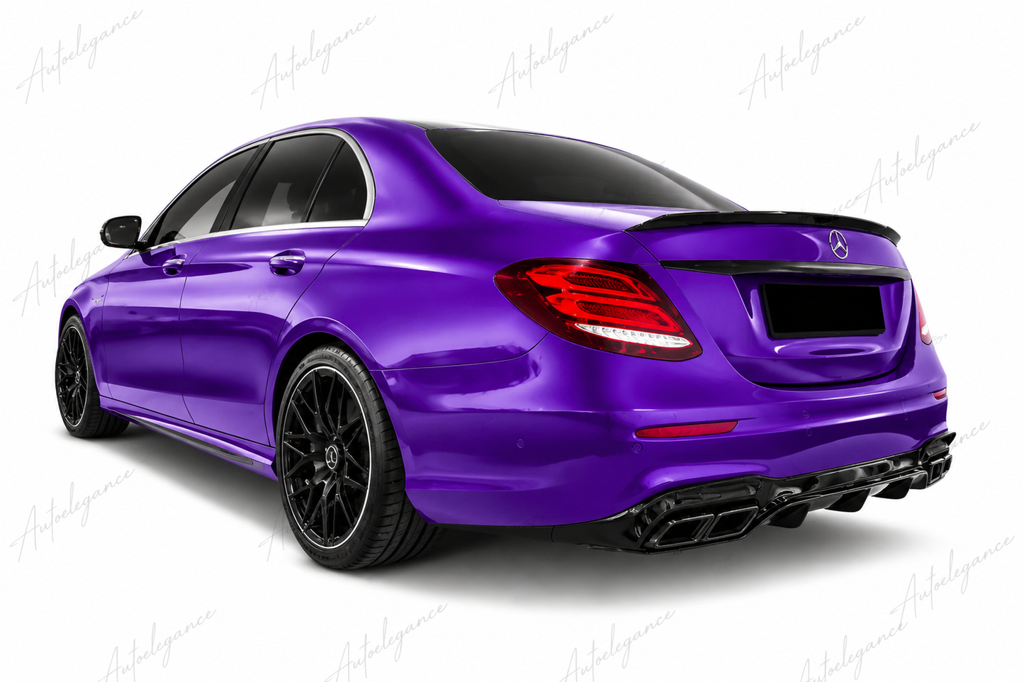 🔥ART.9912 SPOILER IN STILE AMG W213 PER MERCEDES E E63S NERO LUCIDO 16-20🔥