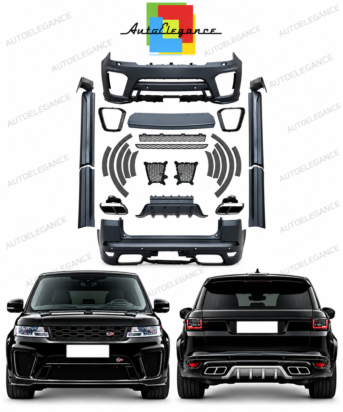 👉Bodykit Look SVR adatto per Range Rover Sport L494 Facelift (2017-2021)👈