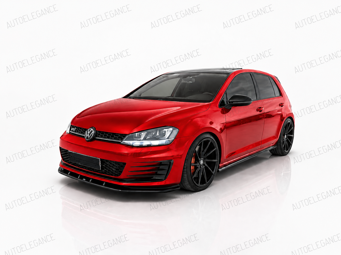 💕ART.10258 SPLITTER VW Golf Mk7 GTI / GTD NERO LUCIDO💕