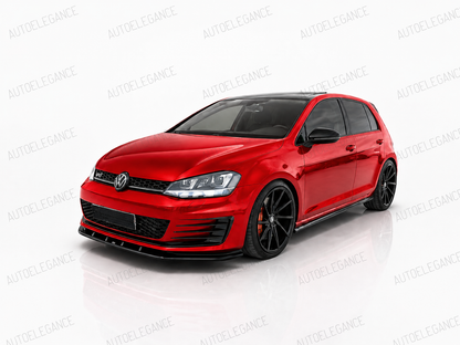 💕ART.10258 SPLITTER VW Golf Mk7 GTI / GTD NERO LUCIDO💕