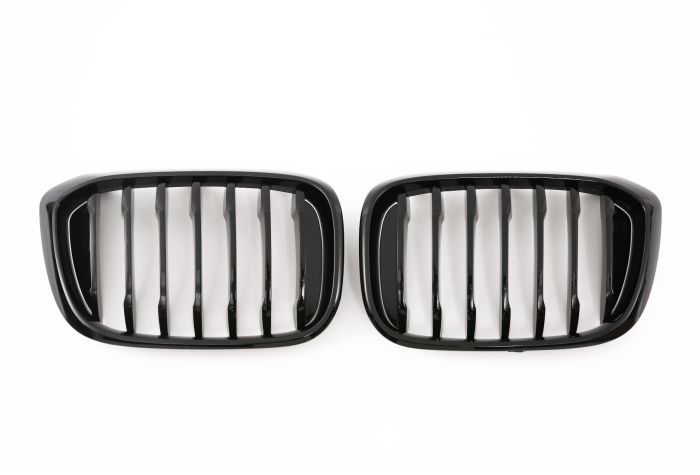 ✨GRIGLIA RADIATORE NERO LUCIDO ADATTO PER BMW X3 X4 G01 G02 LCI ✨