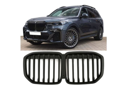 💎MATTE BLACK RADIATOR GRILLE SUITABLE FOR BMW X7 G07 2019-2022 💎