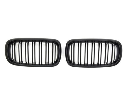 🔥ART.2754 Griglia Sportiva Doppia Lamella Nero Opaco per BMW X5 F15 / X6 F16🔥