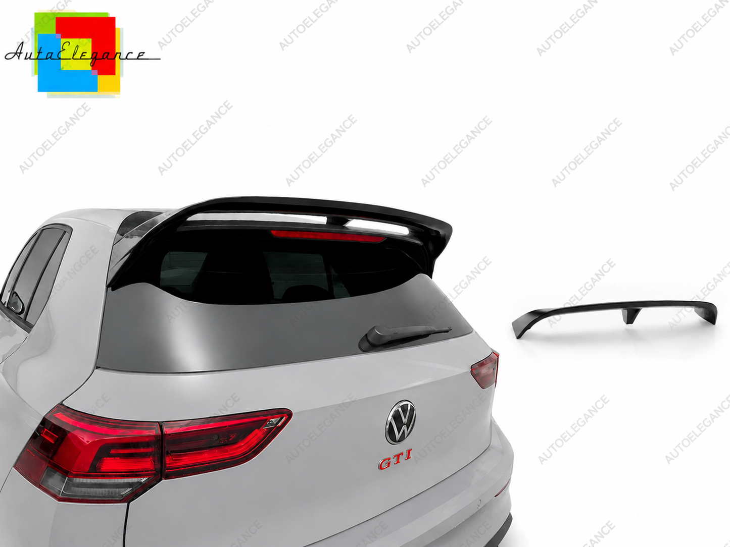 👉Spoiler Tetto Posteriore per Volkswagen Golf MK8 GTI/GTD/R-PU Non Verniciato👈