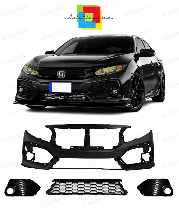 💕PARAURTI ANTERIORE HONDA CIVIC 16-20 LOOK SI💕