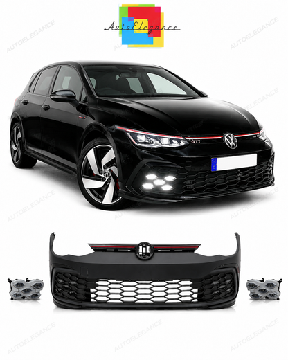 💕PARAURTI ANTERIORE VOLKSWAGEN VW GOLF 8 LOOK GTI💕