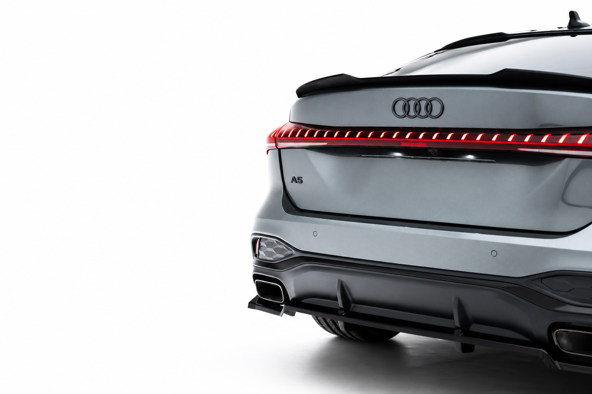 👉Splitter posteriore con barre verticali per Audi A5 S-Line Sedan/Avant (B10)👈