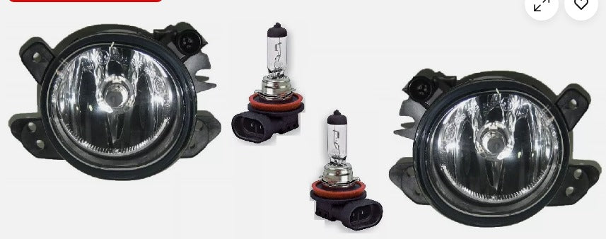SET 2 FARO FANALE PROIETTORE FENDINEBBIA PER SMART FORTWOO 451 FARETT ANTINEBBIA
