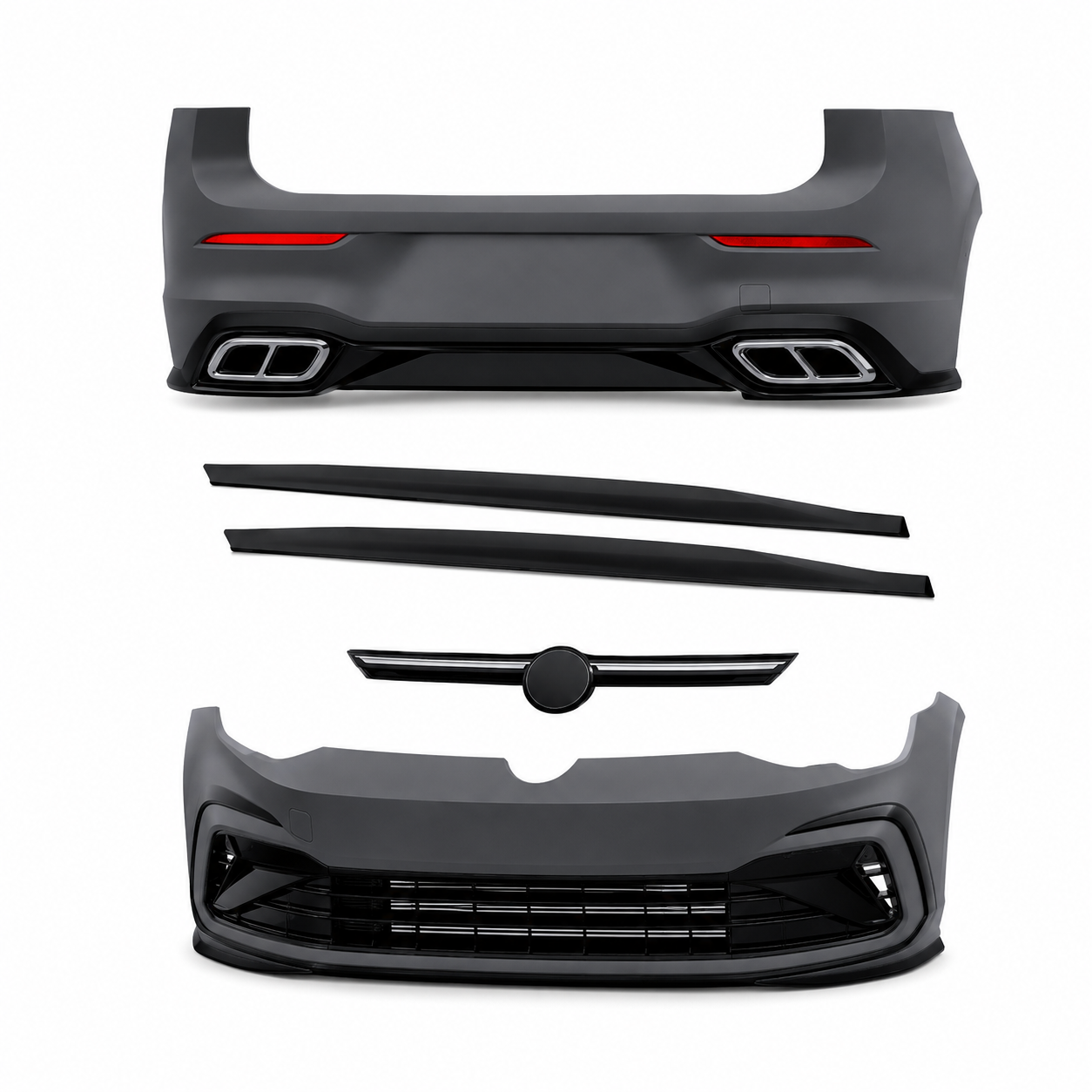 👉KIT CARROZZERIA COMPLETO VOLKSWAGEN VW GOLF 8 - LOOK R-LINE👈