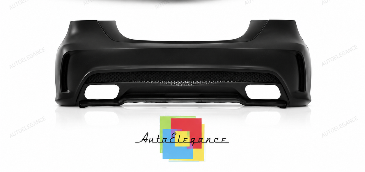 💕PARAURTI POSTERIORE MERCEDES CLASSE A W176 12-15 LOOK AMG A45💕