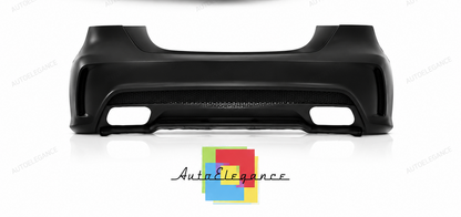 💕PARAURTI POSTERIORE MERCEDES CLASSE A W176 12-15 LOOK AMG A45💕