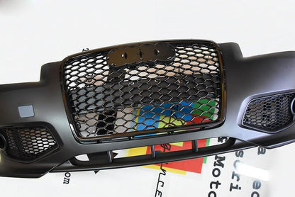 💎PARAURTI ANTERIORE ADATTO PER AUDI A3 8P 03-08 NERO CROMO LOOK RS3💎