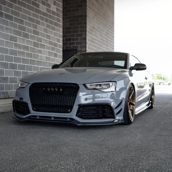 💫ART.7459 Paraurti Anteriore Nero Look RS5 PDC per AUDI A5 2011-2016💫