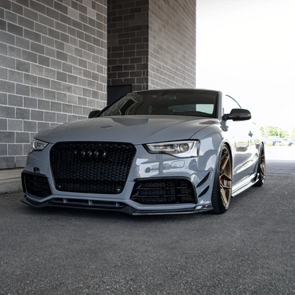💫ART.7459 Paraurti Anteriore Nero Look RS5 PDC per AUDI A5 2011-2016💫