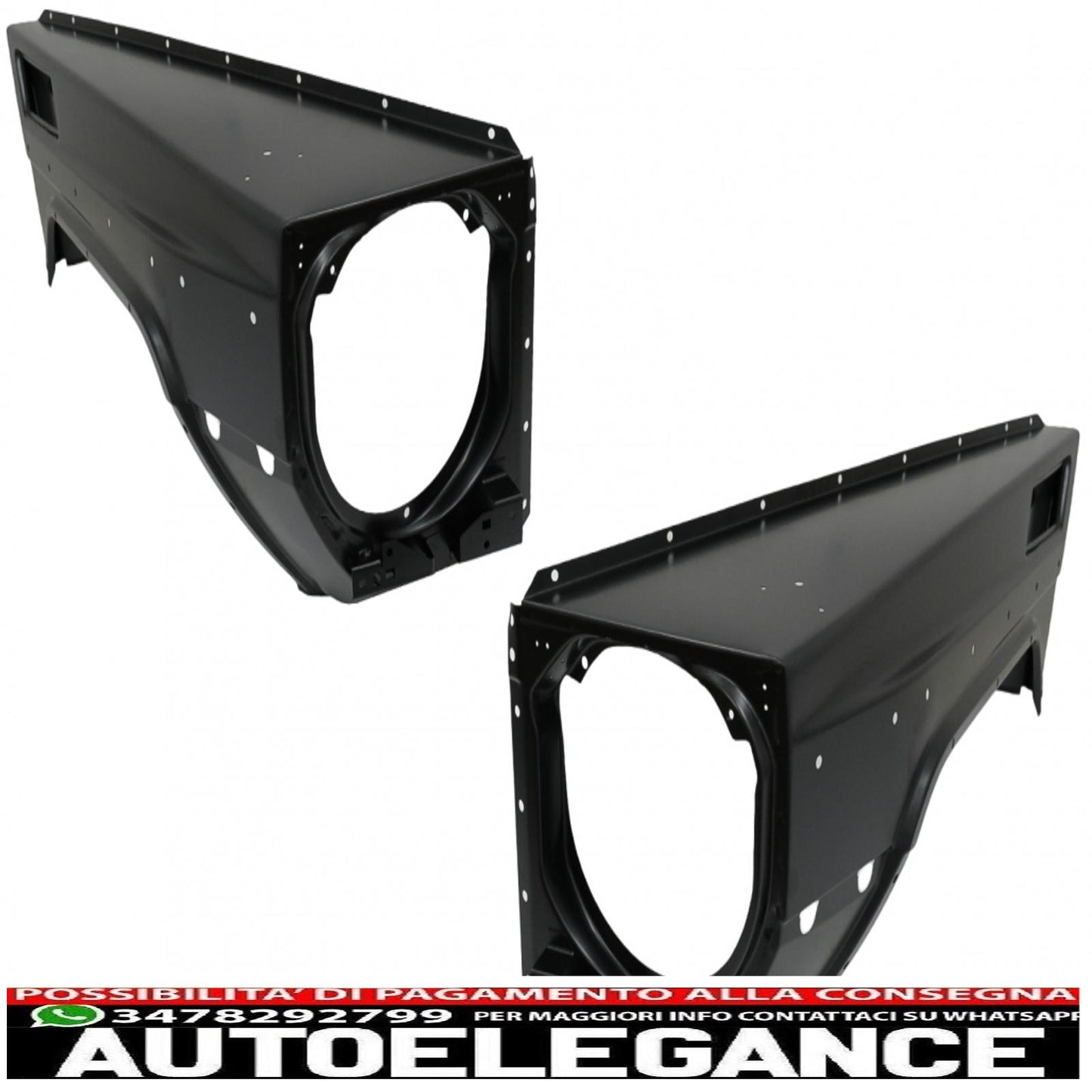 parafanghi anteriori adatti per mercedes classe g w463 (1989-2017)
