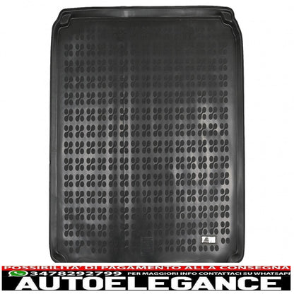 Black rubber trunk mat suitable for renault talisman grandtour (2015-up)