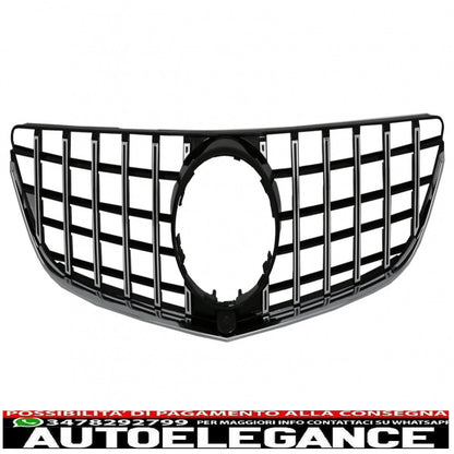 front grille suitable for mercedes e class c207 w207 a207 facelift (2013-2017) coupe cabrio gtr look