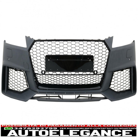 Paraurti anteriore adatto per audi tt 8s mk3 (2014-up) design rs