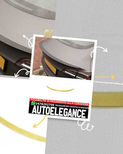 SPOILER COPERCHIO BAULE IN ABS per Tesla Modello 3