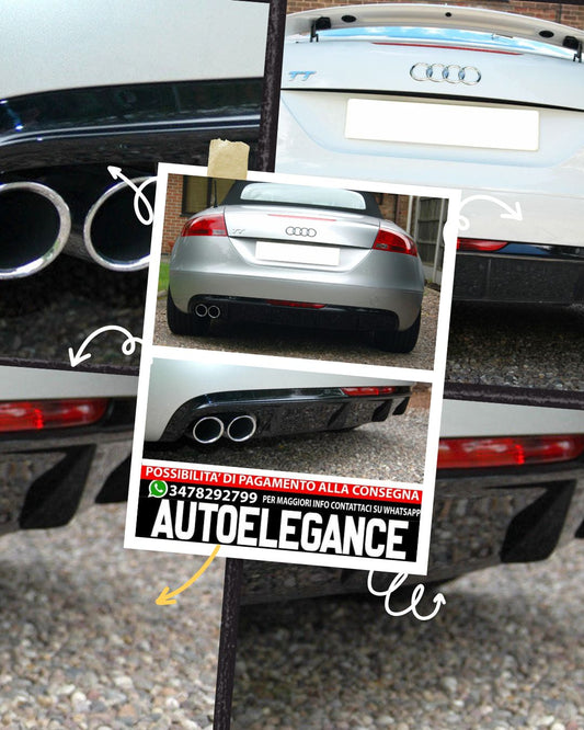 DIFFUSER SUITABLE FOR AUDI TT 8J 