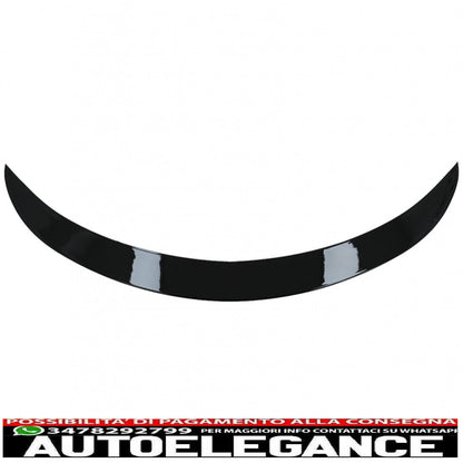 Boot Spoiler Suitable For Mercedes GLC Coupe C253 (2015-up) Piano Black