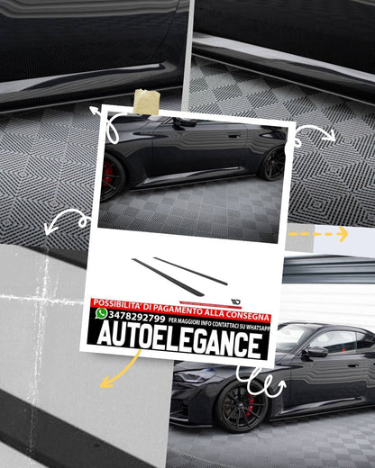 MINIGONNE LATERALI STREET PRO adatto compatibile per  V.1 BMW M2 G87 ( 2023 - )