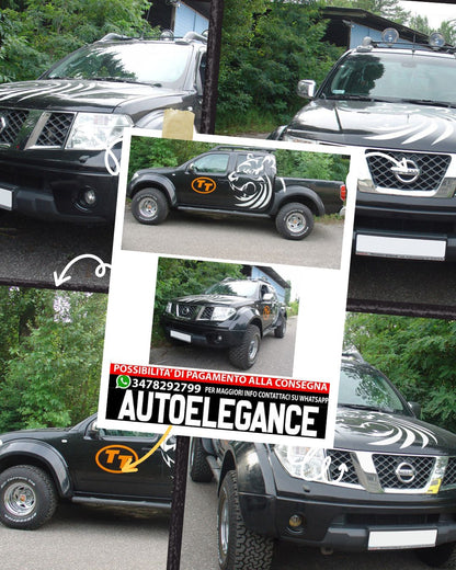 KIT ESTENSIONE PARAFANGO PER NISSAN NAVARA D40 ( 2005-2010 )