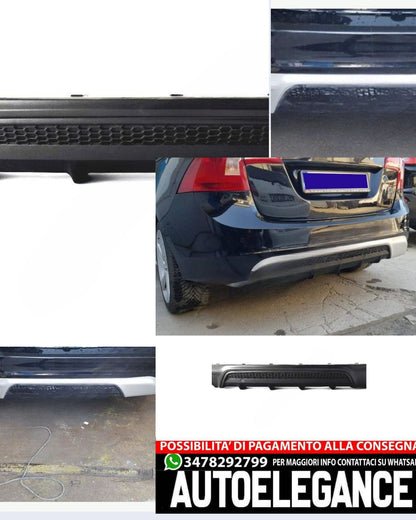 SPOILER TUNING REAR BUMPER DIFFUSER suitable for VOLVO S60 V60 2010-2018