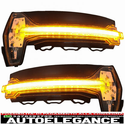 osram dynamic full led mirror turn signals ledriving dmi suitable for audi a3 s3 8v (2013-) rs3 8va (2015-) white