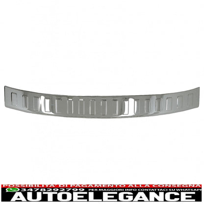 Rear bumper protector door sill step cover aluminum suitable for vw golf 8 sw variant (2020 onwards)