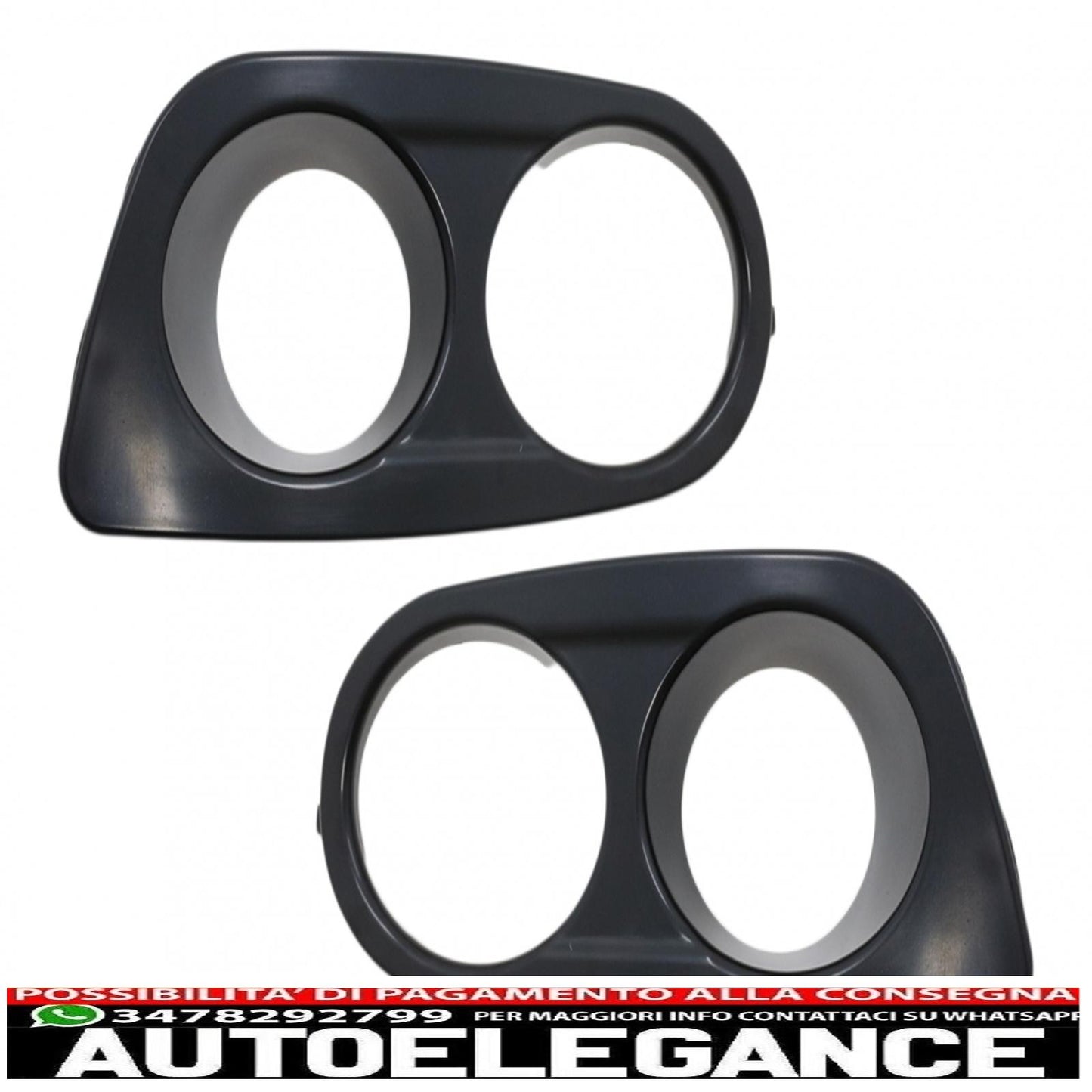 Cover porta fendinebbia adatte per bmw serie 3 e46 (1998-2005) m-technik design AUTOELEGANCERICAMBI