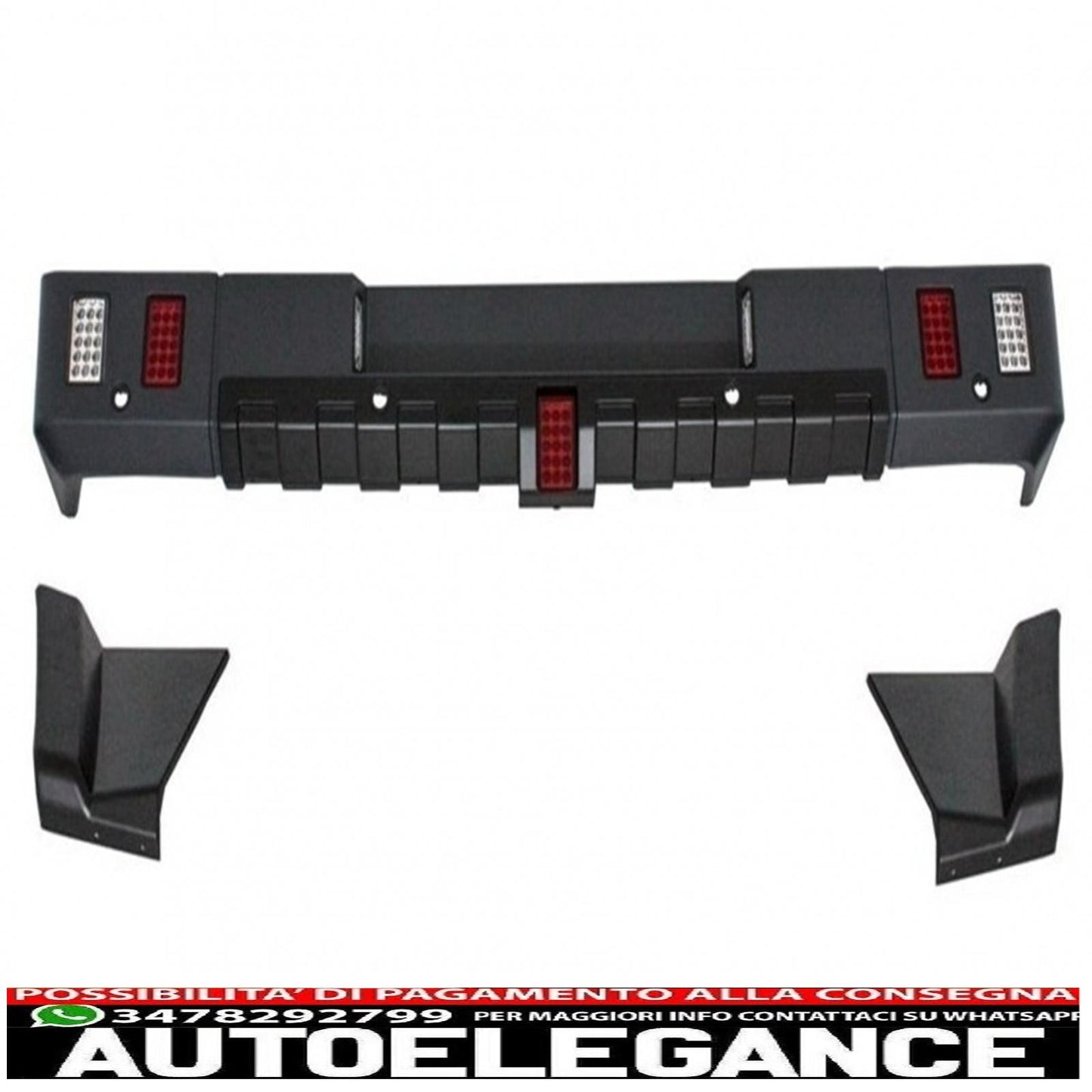 rear bumper suitable for mercedes g-class w463 (1989-20108) g63 g65 design