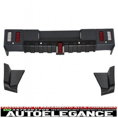 rear bumper suitable for mercedes g-class w463 (1989-20108) g63 g65 design